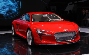 electric car, audi e-tron, international motor show, car, automobile, audi