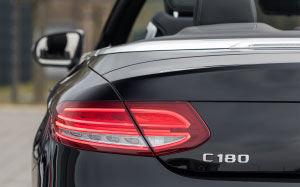 mercedes-benz, c-klasse, cabrio, car, mercedes, automobile, auto, vehicle, black
