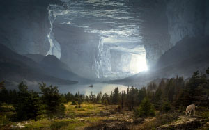 fantasy, cave, mystical, rocks, stones, fairytale, fairy, mysticism, nature, landscape, composing, atmosphere, mysterious, fantastic, stunning