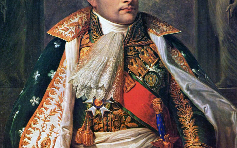 andrea appiani, napoleon i of france, painting, portrait, king of italy, oil on canvas, grand aigle, french, legion of honour