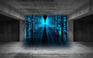 cyber space, computer, light, web, internet, blue, futuristic, tech, future, symmetry, digital, system, cyborg, virtual reality, big data, innovation