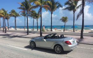 beach, car, vehicle, usa, sports car, supercar, miami, mersedes, automobile, luxury