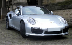 porsche, car, sportscar, silver, auto, headlight, coupe, concept, transport, shiny, front, metallic, automobile, speed, luxury