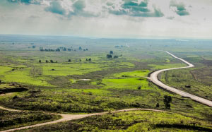 middle east, middle earth, nature, landscape, grass, sky, clouds, road, path