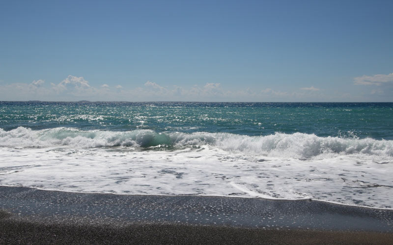 water, ocean, nature, beach, wave, greece, crete, sea, summer, sky, blue