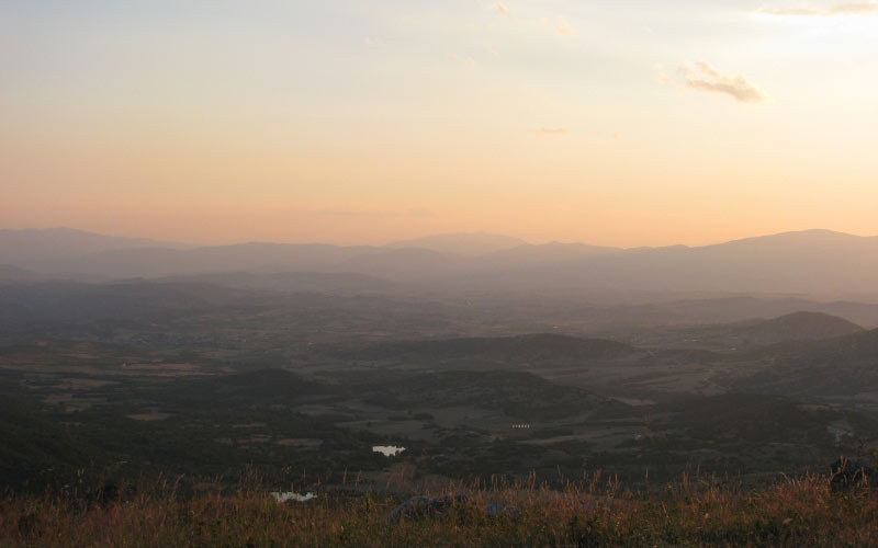 olympus, greece, summer, nature, landscape, sunset, mountains