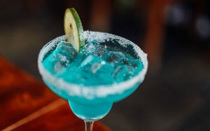 blue, summer, cocktail, drink, refreshing, summer, close-up, glass, freshness, day