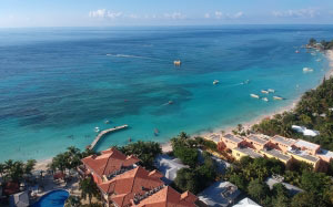 resort, aerial view, architecture, bay, beach, idyllic, leisure, nature, ocean, sea