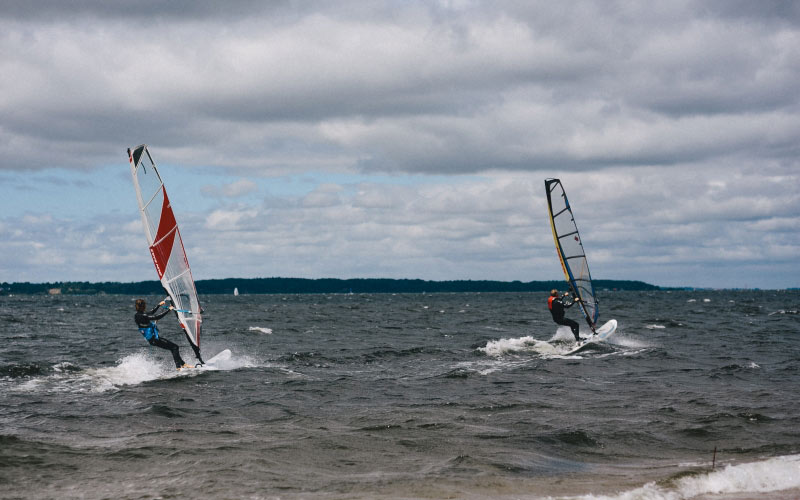 сёрфинг, водные виды спорта, спорт, люди, море, берег, лето