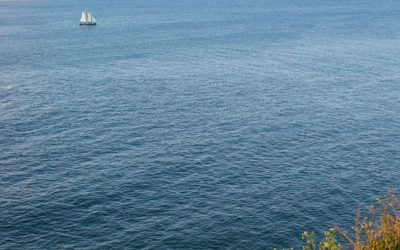 парусная лодка, море, синий, лодка, природа, океан, вода, парусник, парусный спорт, яхта