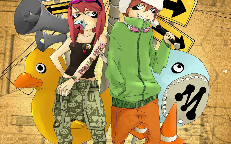 sleeve, anime, panda hero, mizu, toshiro