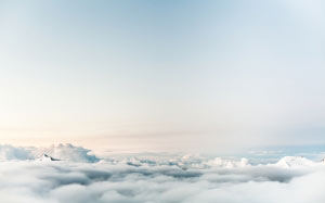 flight, mountains, sky, flying, above, atmosphere, clouds, landscape, view, nature