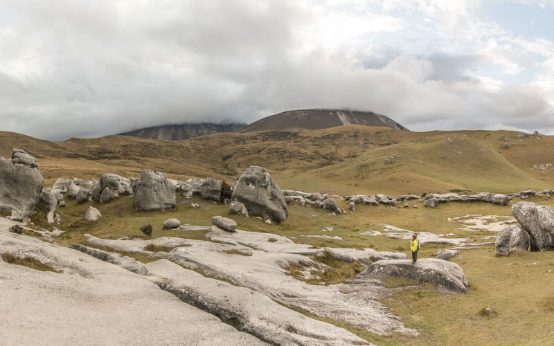 lord of the rings, lotr, fantasy, hills, new zealand, nature, rocks, stones, mountains, clouds, cloudy