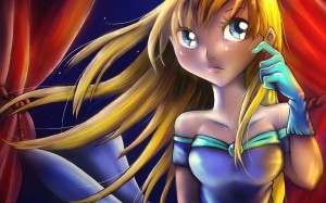 girl, woman, drawing, illustration, anime, comics, art, manga, cinderella, cartoon