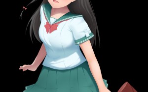 anime, painting, drawing, girl, people, woman, portrait