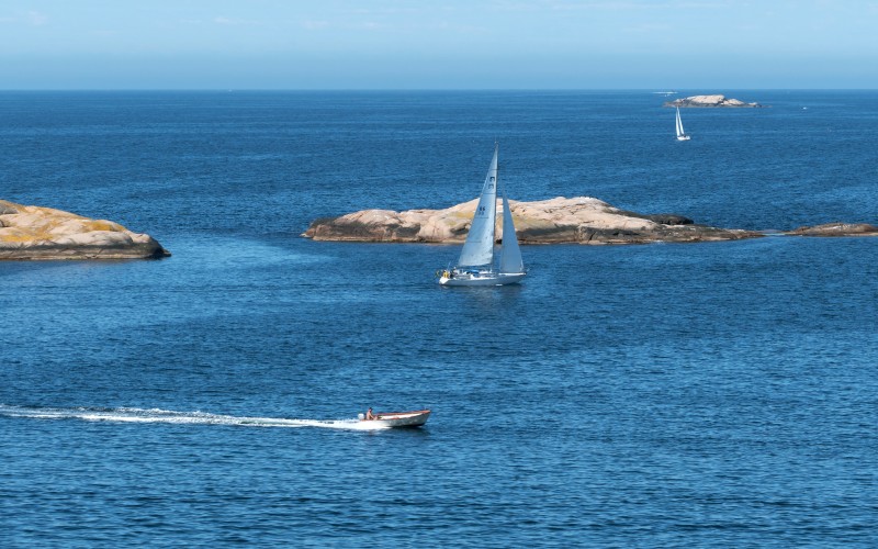 boats, nature, sea, ocean, water, landscape, seascape