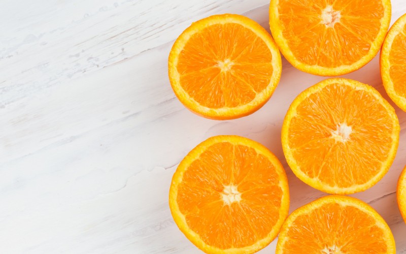 sliced, food, fruit, orange, healthy eating, citrus, freshness, still life, table, wood