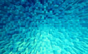 blue, abstract, shapes, futuristic, technology, geometric shape, design, square shape