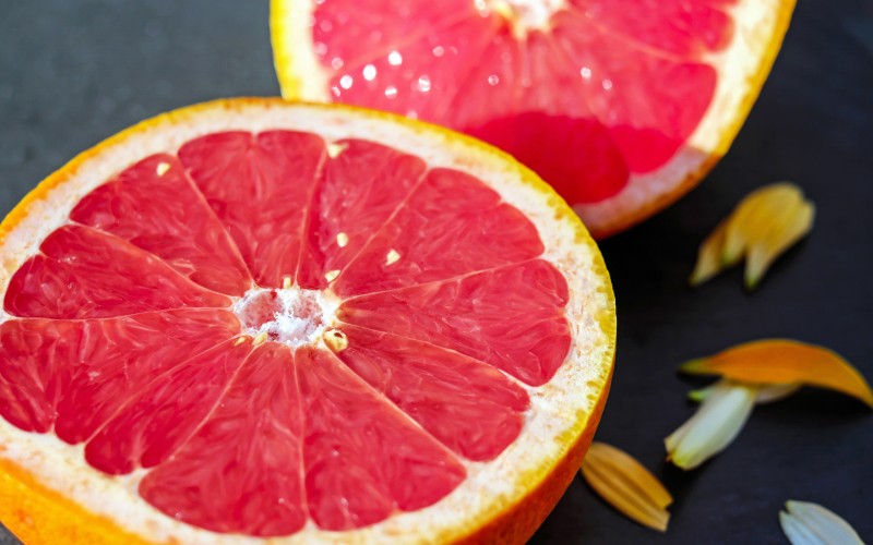 fruit, sweet, orange, food, red, grapefruit, juice, vitamins, citrus, plant