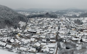 february, landscape, snow, winter, gossersweiler-stein, ortsteil stein