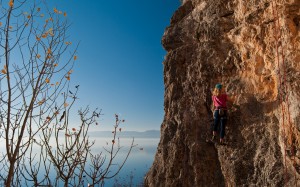 sports, rock climber, lake, mountaineering, alpinism, mountaineer, alpinist
