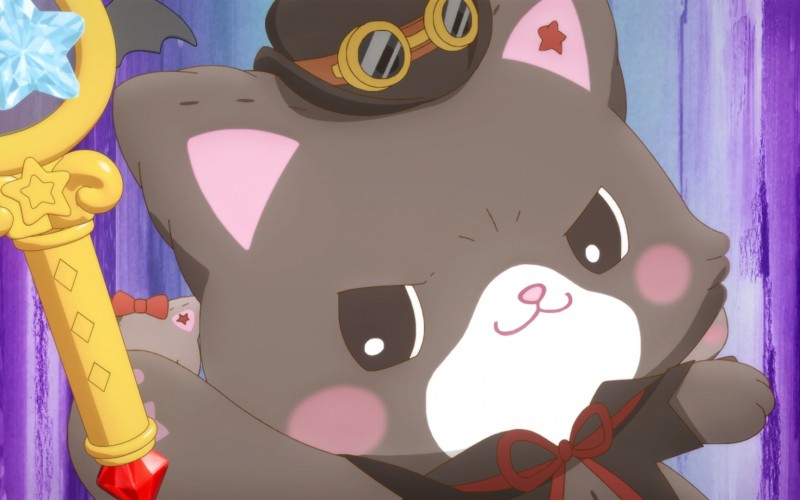 anime, art, cat, cartoon, cute, drawing, happy, illustration, japanese