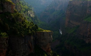 landscape, nature, forest, rock, mountains, river, valley, mountain range, cliff, jungle, canyon