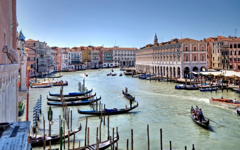 landscape, sea, water, docks, architecture, boats, river, canal, cityscape, vacation, tourists, travel, europe, vehicles, holiday, landmark, italy, harbor, venice, port, historic, tourism, waterway, gondolas, gondoliers, city, cities