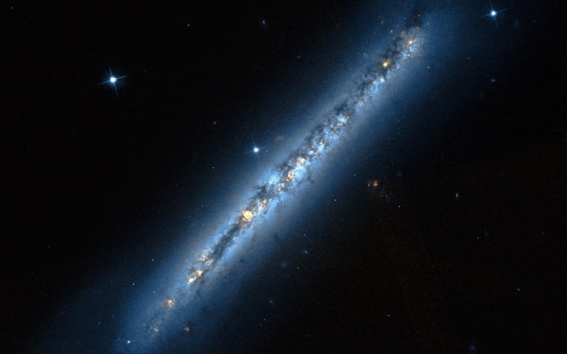 sky, cosmos, space, galaxy, outer space, science, astronomy, stars, astronomical object, spiral galaxy, ngc 4634, coma berenices, dark