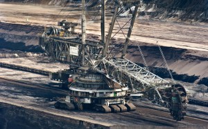 technology, industry, industrial, plant, pit, mining, excavators, coal