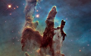space, cosmos, stars, galaxy, science, nasa, hubble space telescope, pillars of creation, eagle nebula