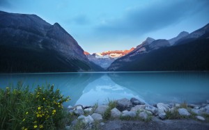 landscape, nature, wilderness, mountains, morning, lake, valley, reflection, glacier, fjord, national park, alps