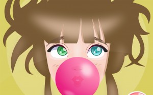 anime, cartoon, painting, japan, manga, girls, people, females, face, portrait