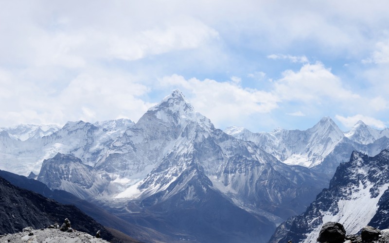 nature, mountains, snow, winter, clouds, adventure, mountain range, glacier, ridge, summit, alps, landform, mountain pass, mountains