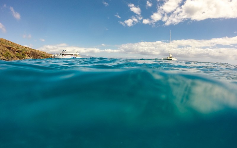 sea, coast, water, ocean, boats, waves, yachts, lagoon, bay, island, cape, nature