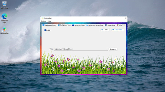 Скриншот Desktop Lux
